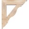Ekena Millwork Funston Traditional Smooth Bracket w/ Offset Brace, Douglas Fir, 7 1/2"W x 30"D x 34"H BKT0806X30X34FST01SDF - alternate 3
